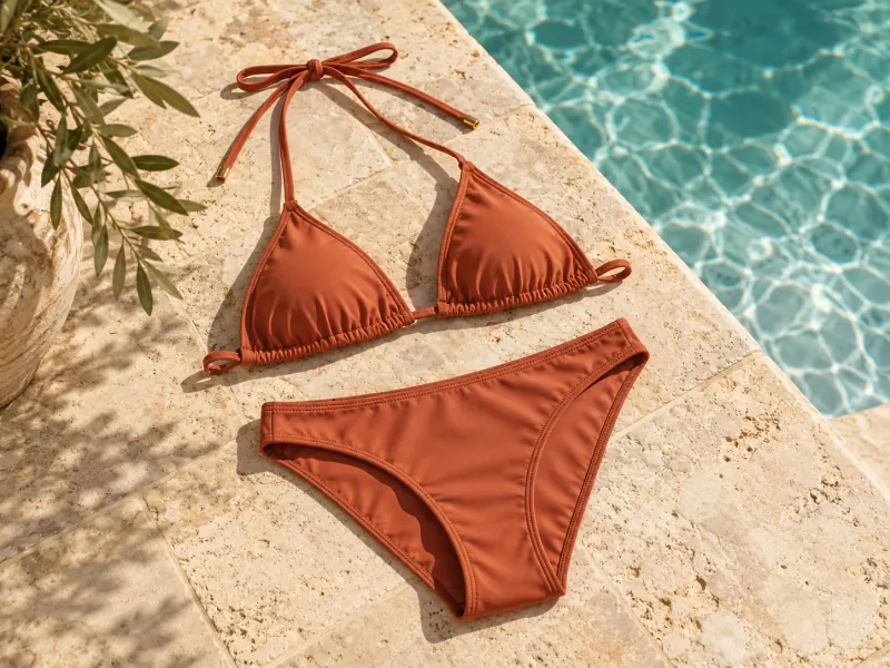 Luxury custom bikini and swimwear manufactured in Portugal by Portugal Textile