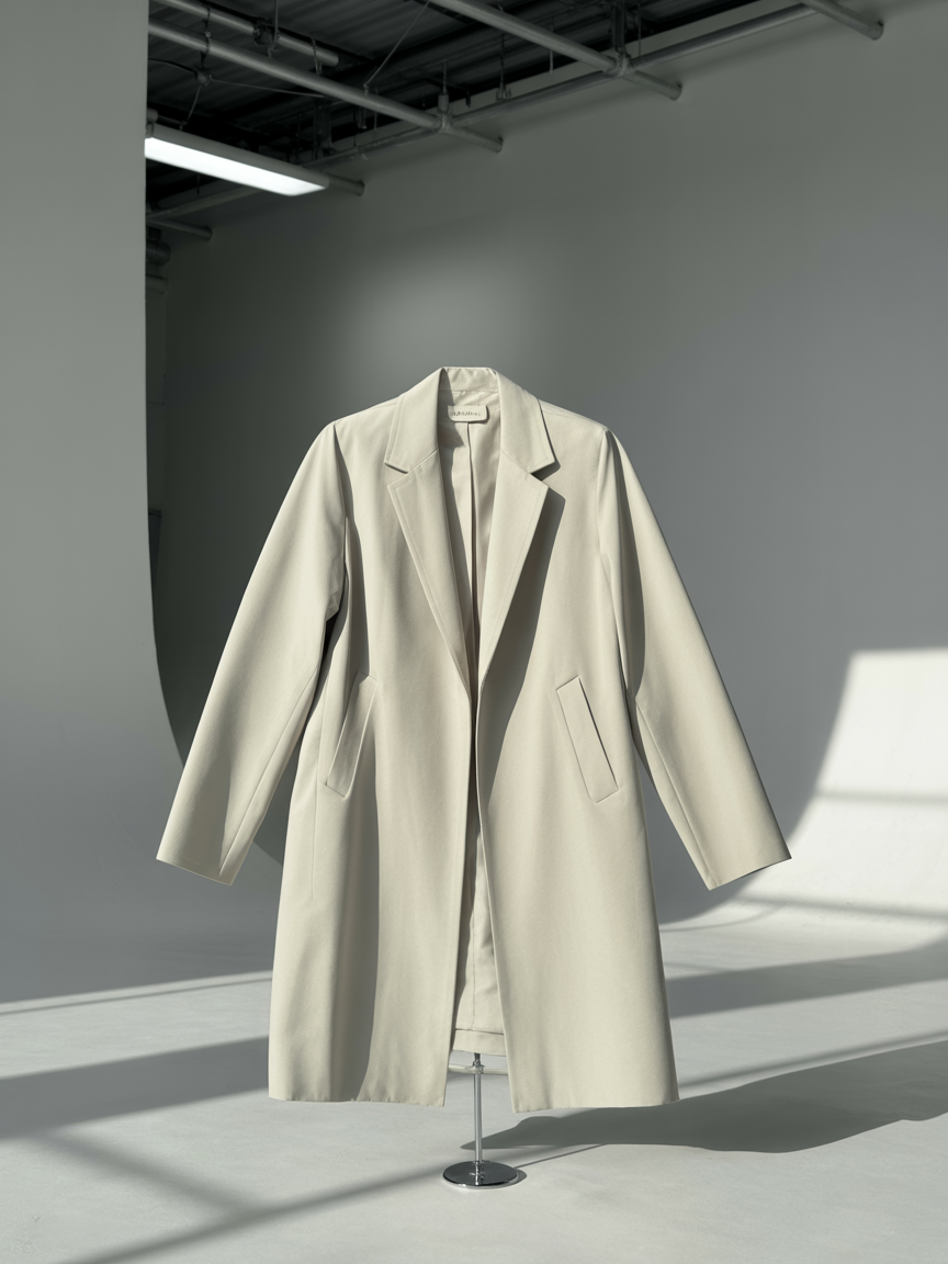 Custom coat development from scratch in Portugal