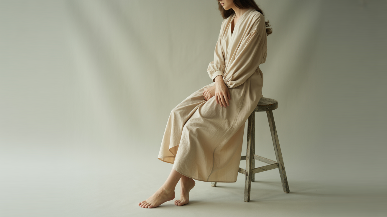 Sustainable dress production in our Portuguese dress factory