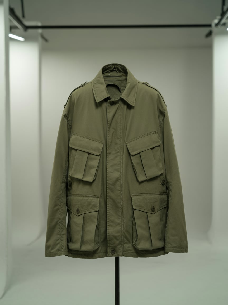 Custom fatigue jacket development from scratch in Portugal