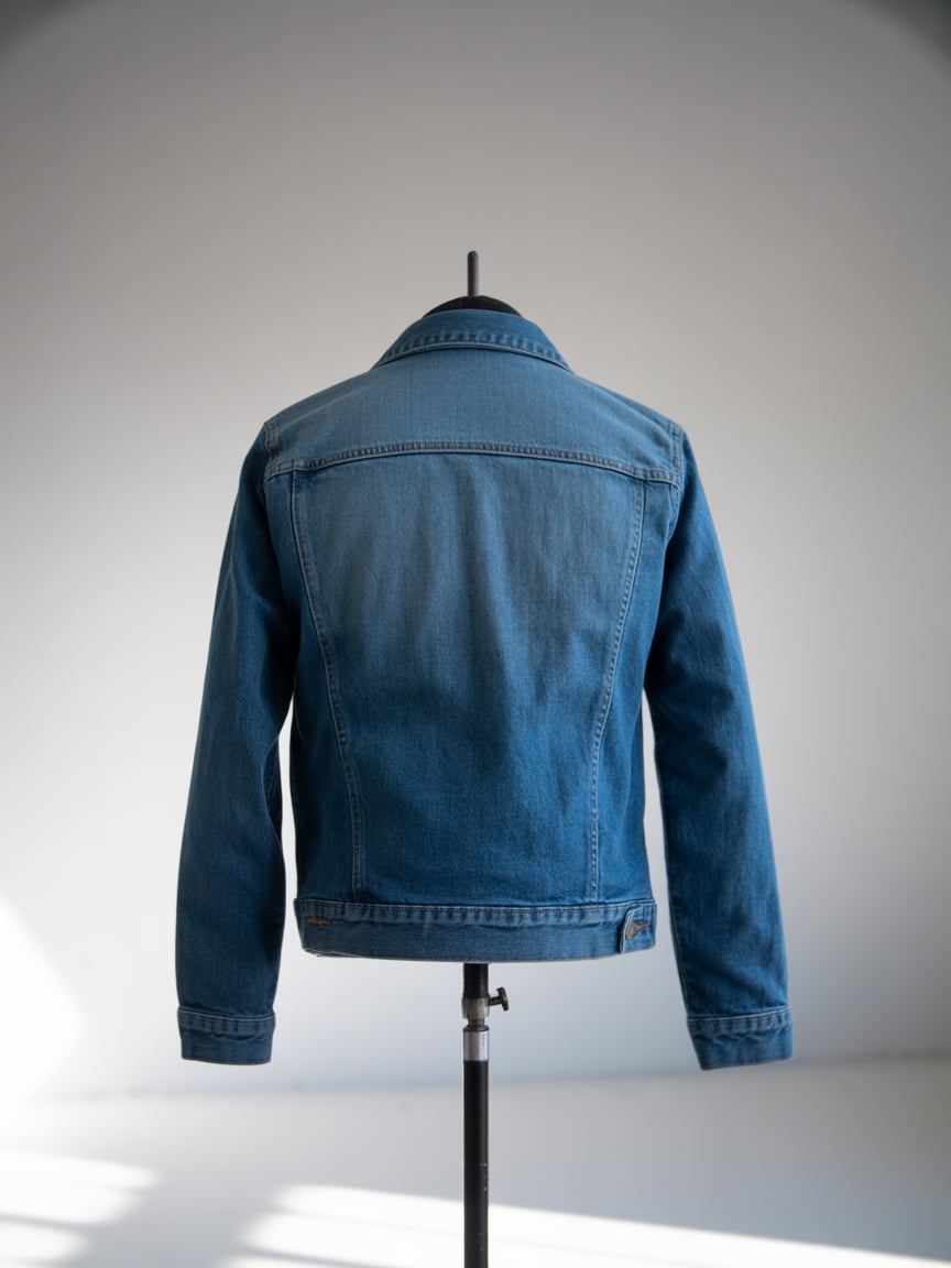 Sustainable denim jacket production in Portugal
