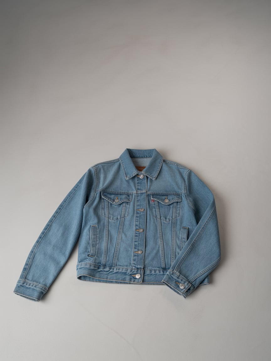 Custom denim jacket development from scratch in Portugal