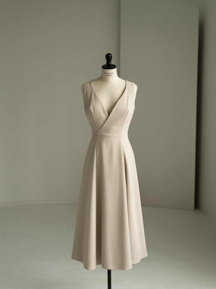 This image shows a white two-piece bikini swimsuit arranged on fine sand, likely at a beach. The swimsuit features a triangle-style top with thin straps and a matching bikini bottom with elastic edges. Both pieces have a slightly gathered or ruched fabric texture and appear to be made of a smooth, satin-like material. The swimwear is photographed from above in natural sunlight, which creates defined shadows on the sand beneath each piece. The warm lighting suggests it was taken during daytime, giving the white fabric a subtle cream tone against the light beige sand background. The image has a summery, beach vacation aesthetic and appears to be styled for swimwear product photography.