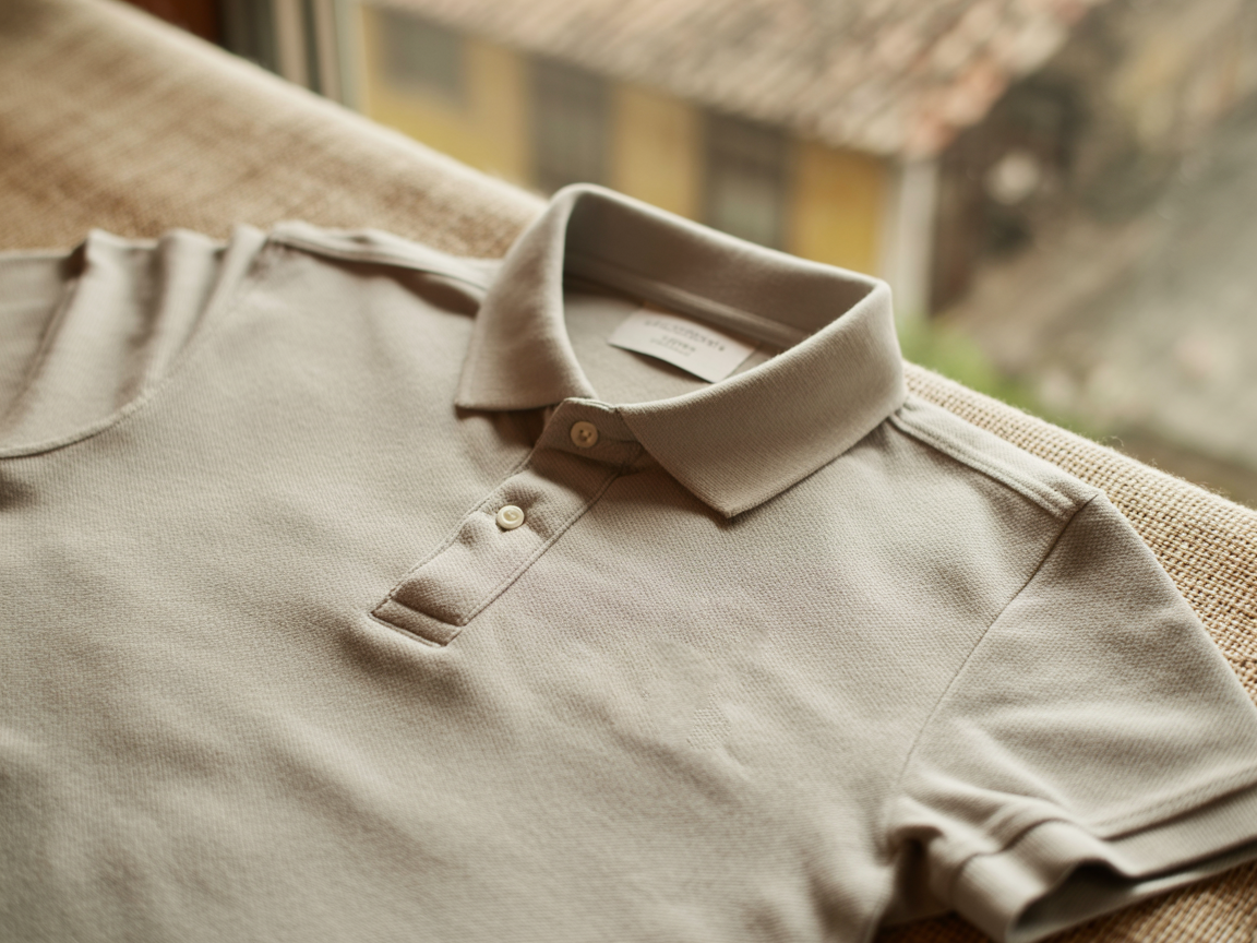 Custom polo shirt development from scratch in Portugal