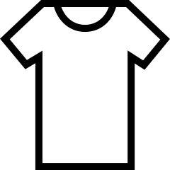 Icon of a t-shirt.
