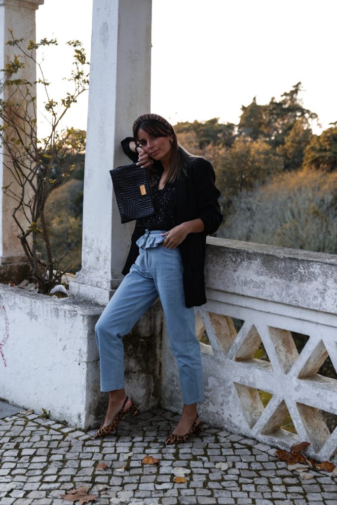 girl with denim jeans