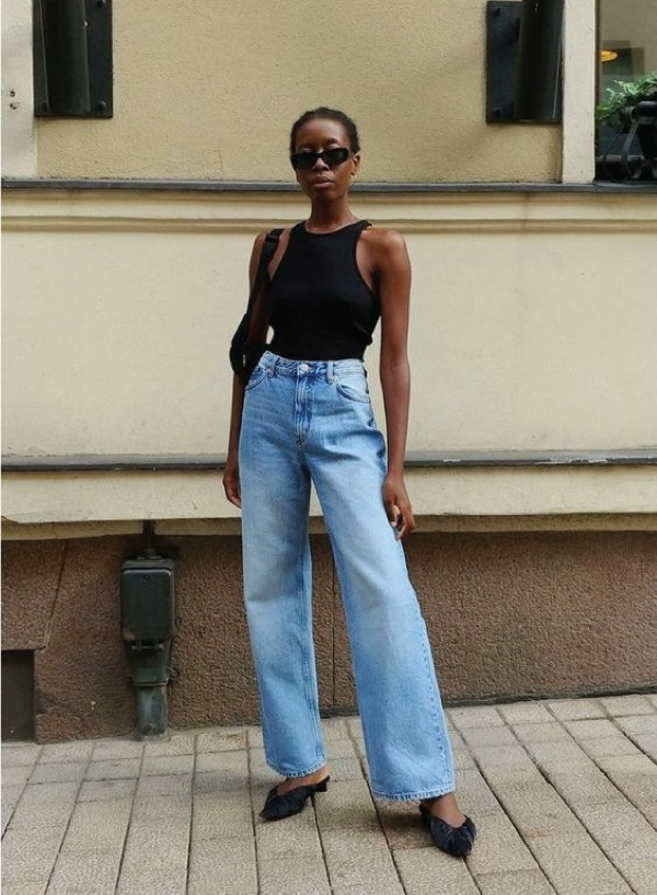 The Jeans Trends We're Taking Note of in 2020 - Wide Leg Jeans