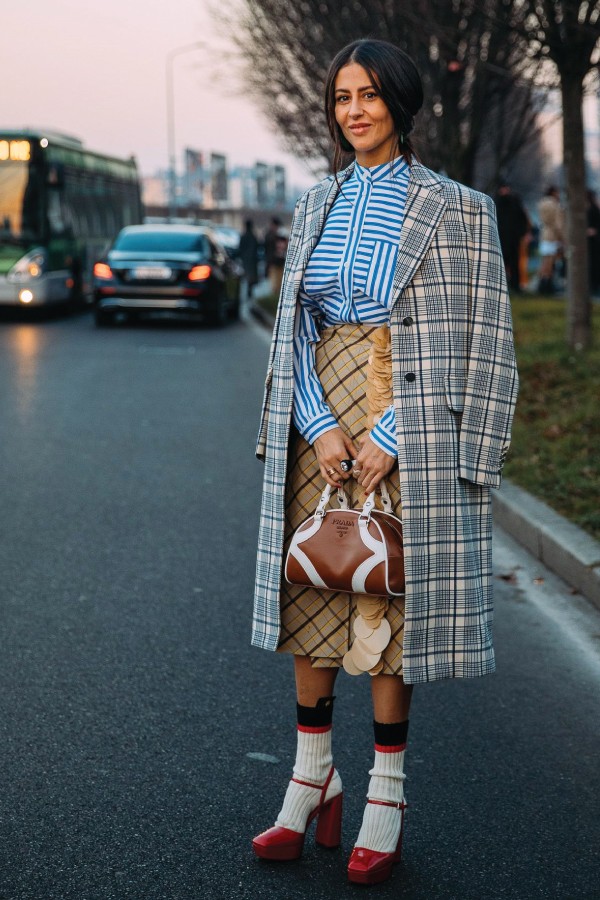 Fall Trends You Need To Know. Colourful checks.
