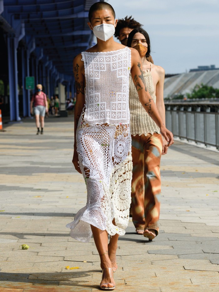 The 2021 Fashion Trends You Need To Watch Out For. Revived crochet: an amazing crochet skirt and crochet top.