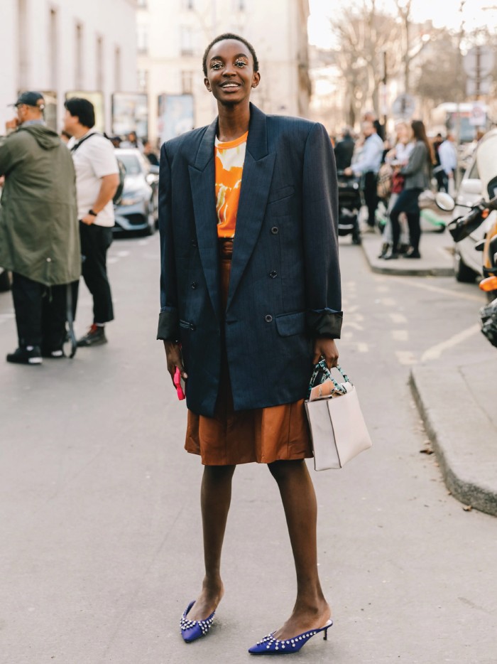 The 2021 Fashion Trends You Need To Watch Out For. Bold shoulders: amazing oversized blazer with big shoulders.
