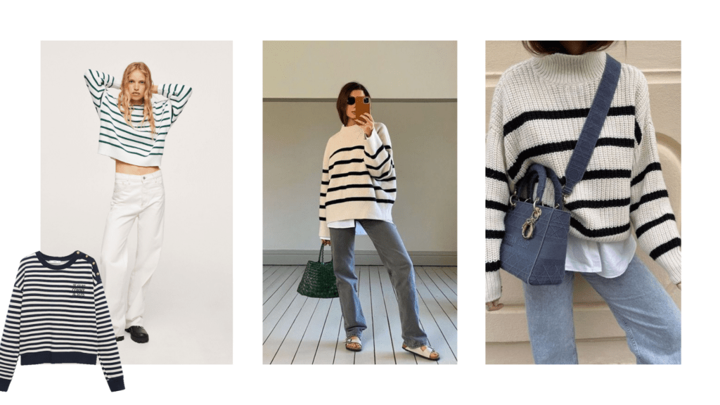 STRIPED SWEATERS
from MANGO