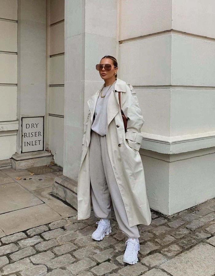 These Will Be Your Fall Wardrobe Essentials: white trench coat.