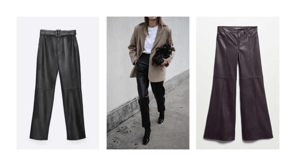 LEATHER TROUSERS WITH BELT
from UTERQUE