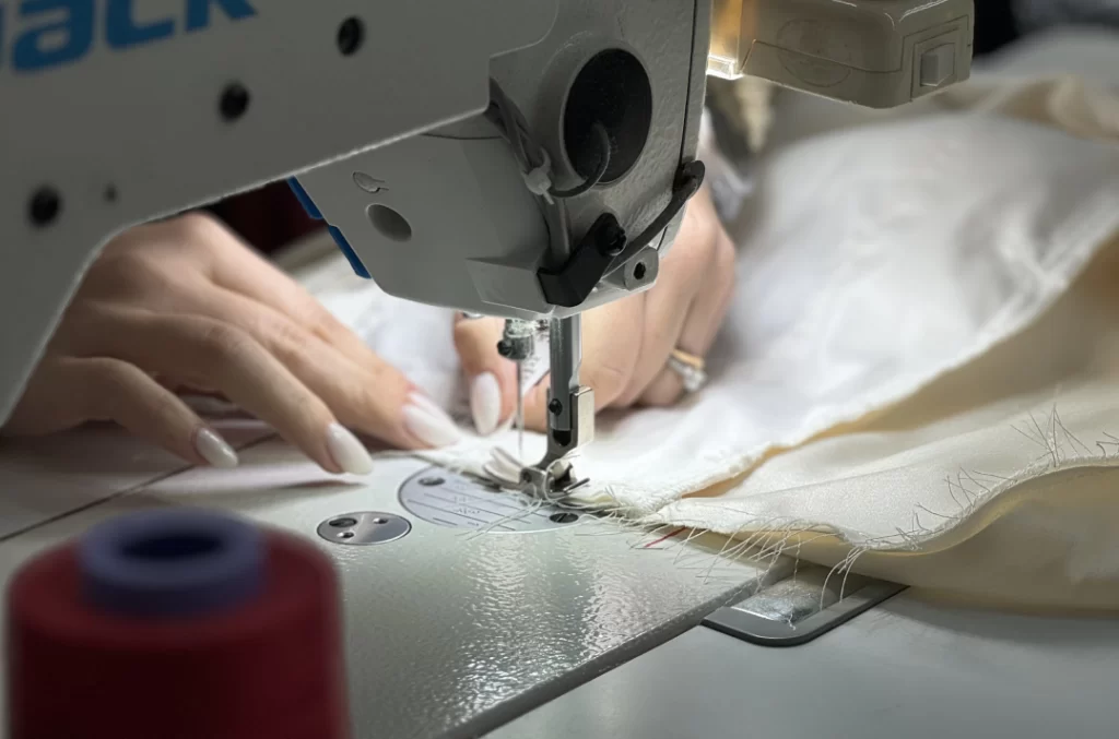 women sewing clothes in a portuguese factory